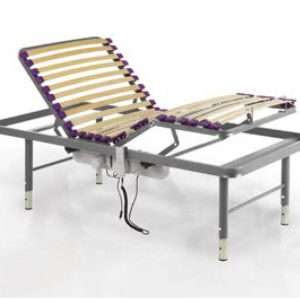 CAMA ELÉCTRICA ARTICULADA CON PATAS REGULABLES