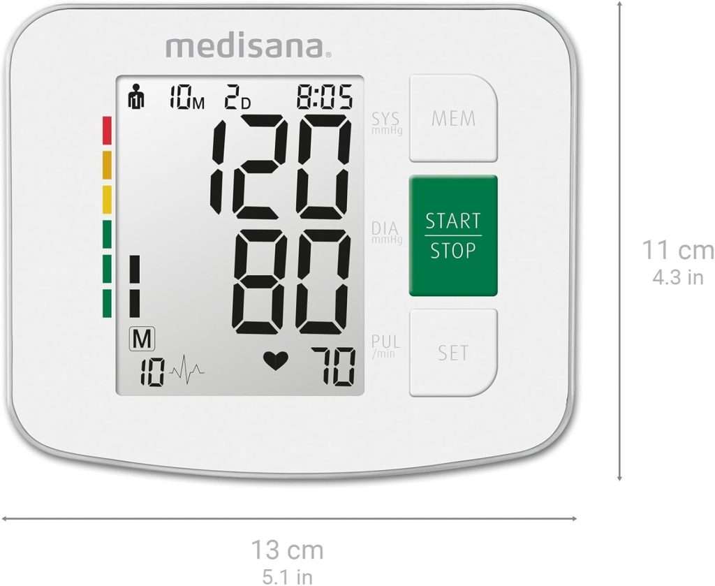 medisana BU 512 Monitor de presión arterial para el brazo
