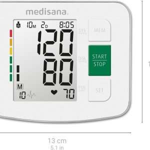 medisana BU 512 Monitor de presión arterial para el brazo